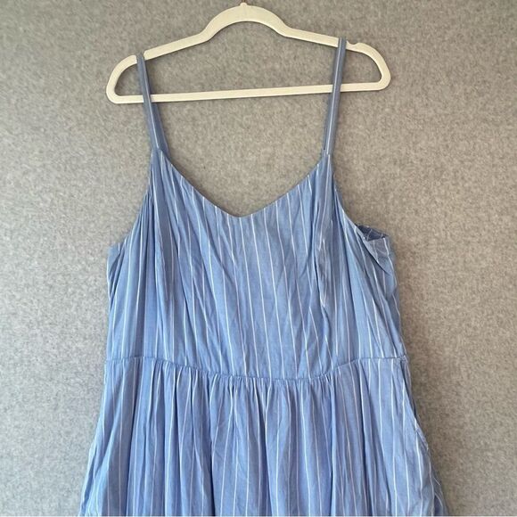 Old Navy Blue Striped Cami Sundress XXL - Picture 3 of 11